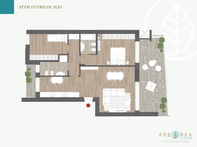 Attico in vendita a San Carlo, Monza