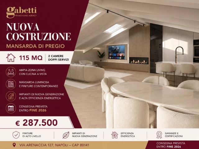 Attico in vendita a Municipalità 4, Arenaccia