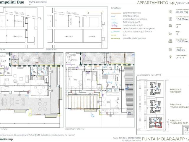 Attico in vendita a Novate Milanese, Lombardia