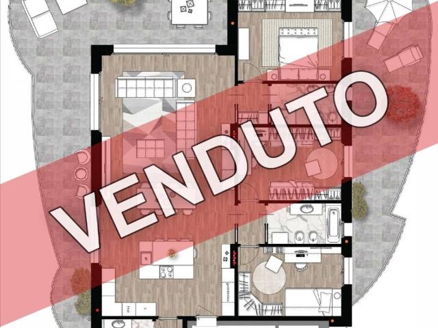 Attico in vendita a Cascina Muschiona, Origgio