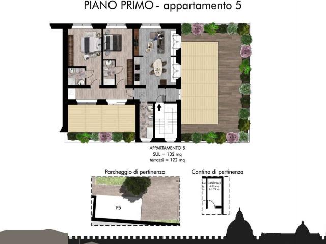 Attico in vendita a San Francesco, Pisa