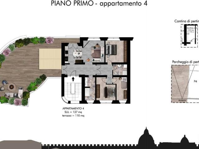 Attico in vendita a San Francesco, Pisa