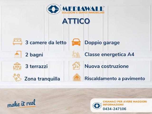 Attico in vendita a Torre, Pordenone