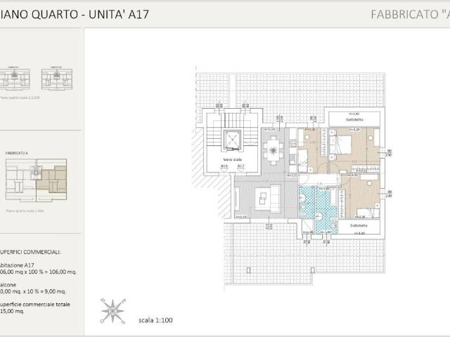 Attico in vendita a Prato, Toscana
