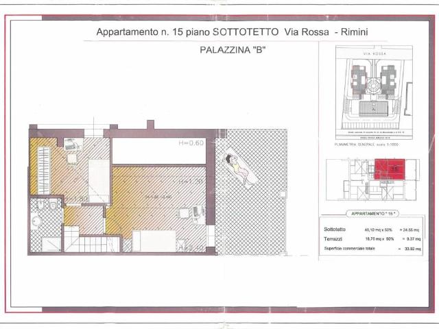 Attico in vendita a Rimini, Reggio Emilia