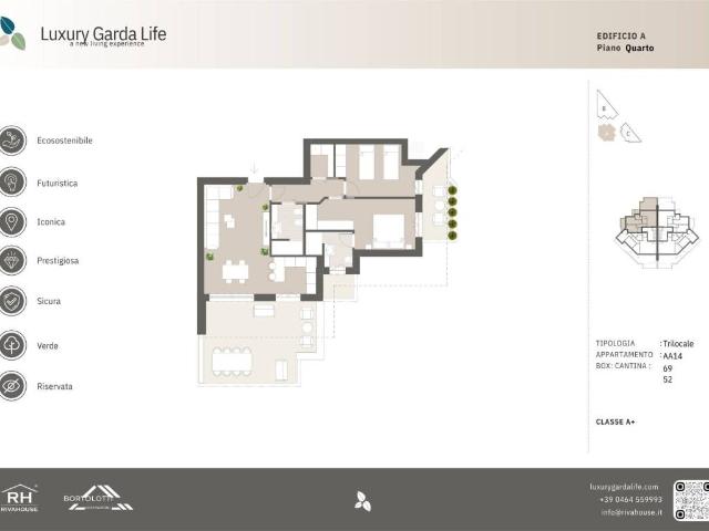 Attico in vendita a Comunità Alto Garda e Ledro, Riva