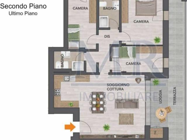 Attico in vendita a Rubano, Veneto