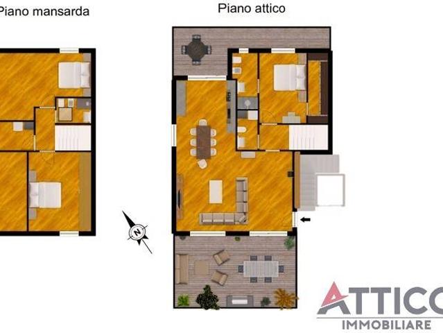 Attico in vendita a Luna e Sole, Cala Di Volpe