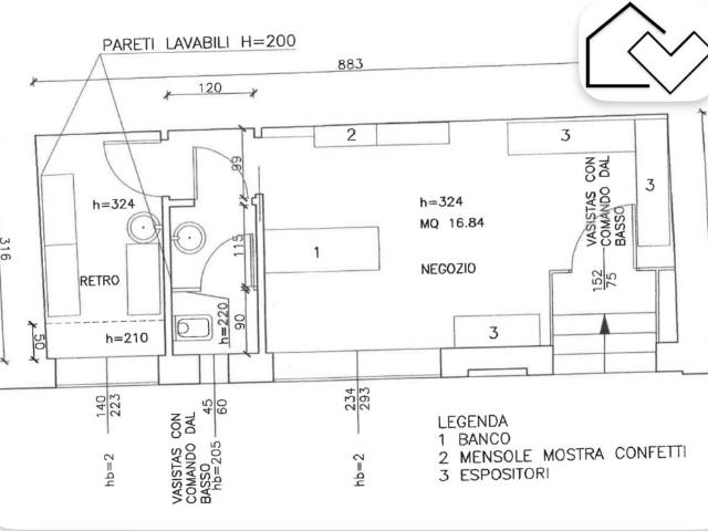 Locale Commerciale in vendita a Santo Stefano, Bologna