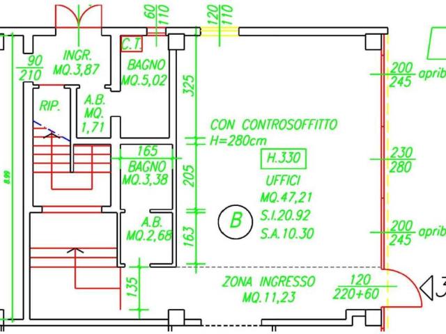 Locale Commerciale in vendita a Villa Fulvia, Ferrara