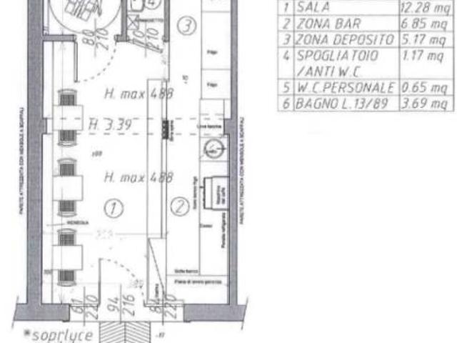 Locale Commerciale in vendita a Santo Stefano, Bologna
