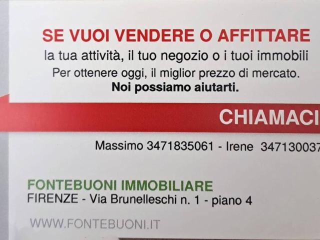 Locale Commerciale in vendita a Quartiere 1, Firenze