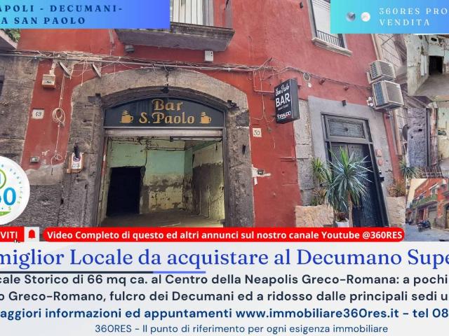 Locale Commerciale in vendita a Municipalità 4, Campania