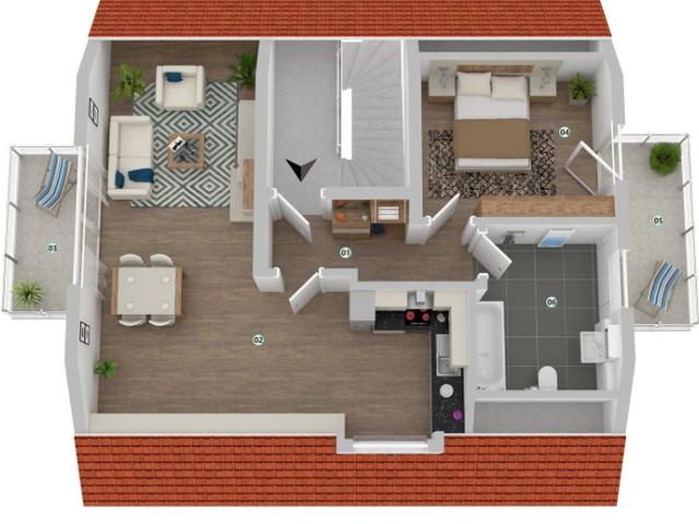 Dachgeschosswohnung mieten in Hundszell, Ingolstadt