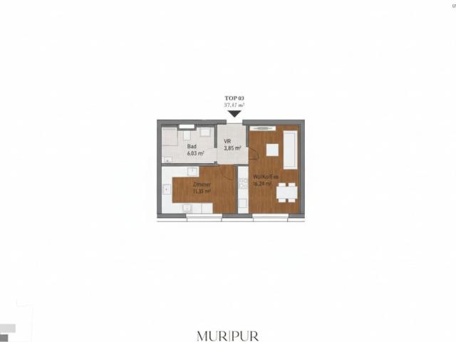 Wohnung kaufen in Gries, Gersdorf-Feistritz