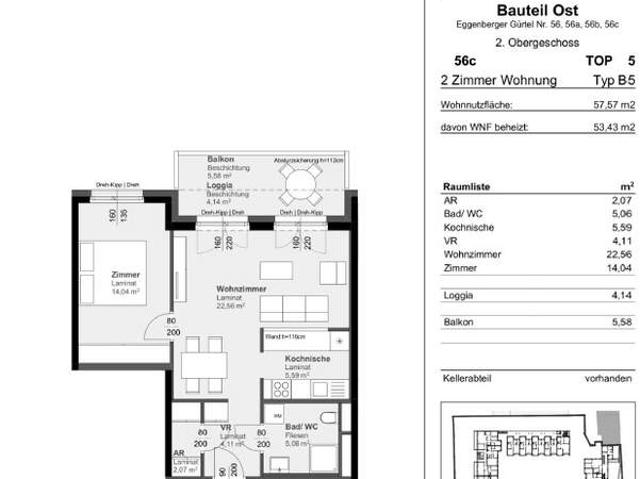Wohnung mieten in Andritz, Gersdorf-Feistritz