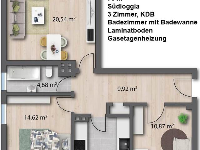 Wohnung mieten in Wuppertal, Nordrhein-Westfalen