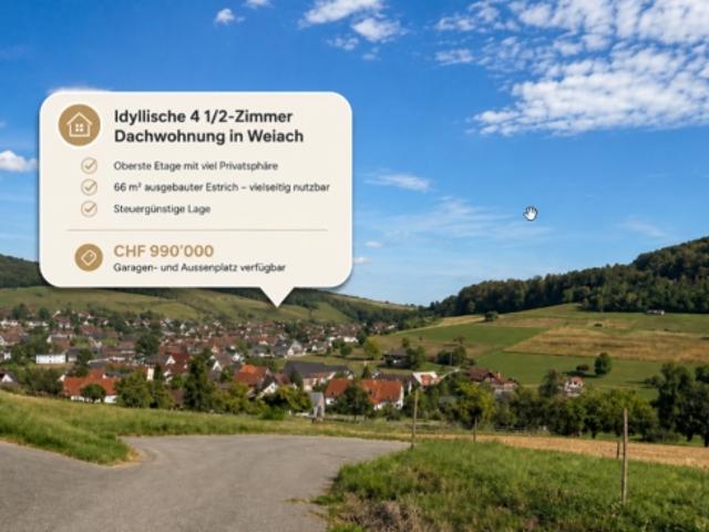 Dachwohnung kaufen in Weiach, Zürich