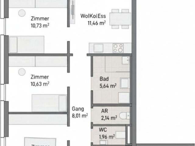 Wohnung kaufen in Gries, Gersdorf-Feistritz