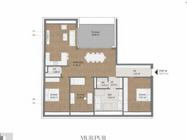 Wohnung kaufen in Gries, Gersdorf-Feistritz
