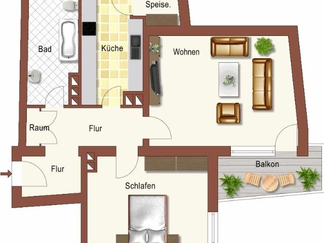 Wohnung kaufen in Haunstetten-Siebenbrunn, Augsburg