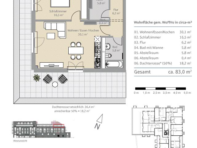 Etagenwohnung mieten in Ammersbek, Lottbek