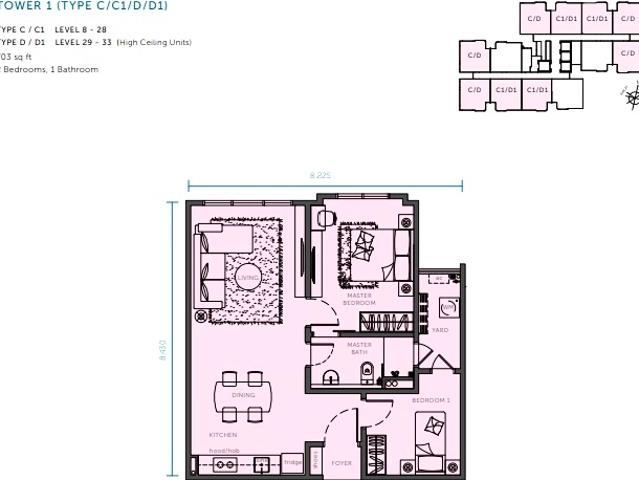 Apartment for rent in Petaling, Damansara Damai