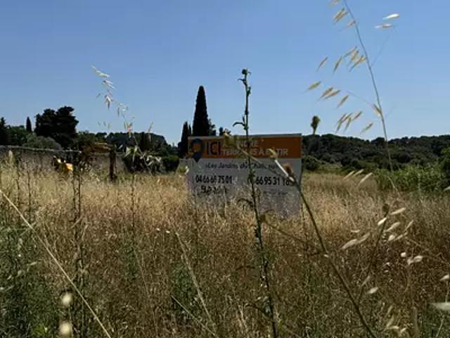 Terrain vente à Nîmes, Aubais