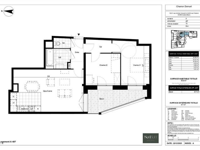 Appartement vente à Saint-Denis, Aubervilliers