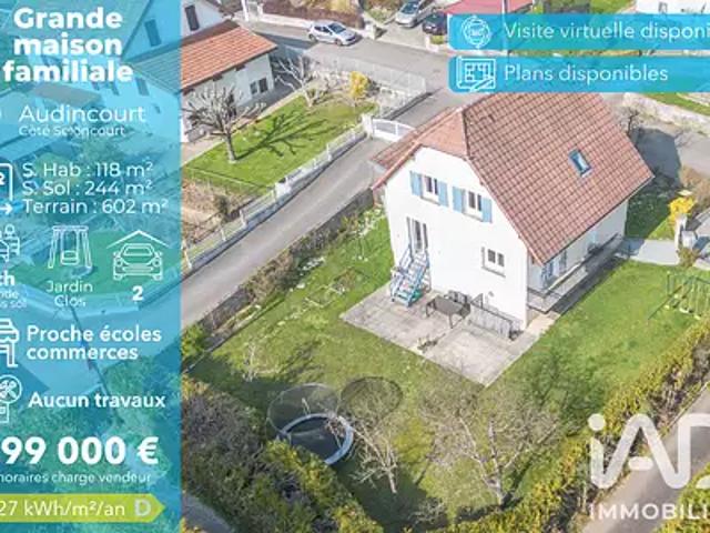 Maison vente à Montbéliard, Audincourt
