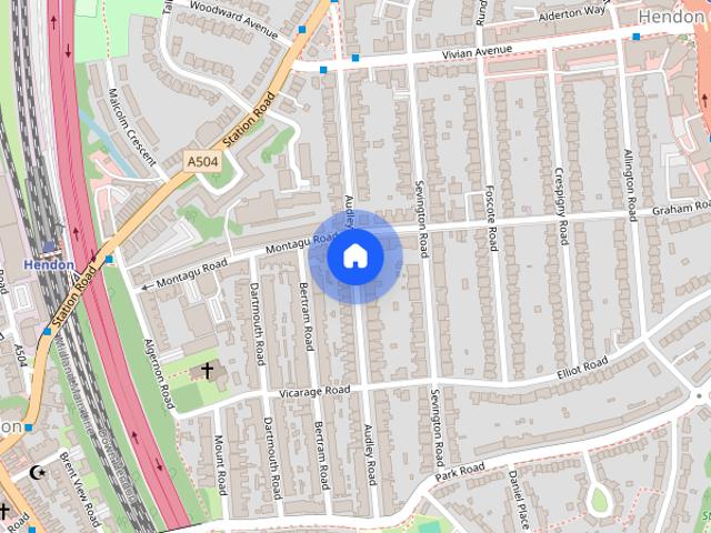 House for rent in Hendon Central, The Hyde