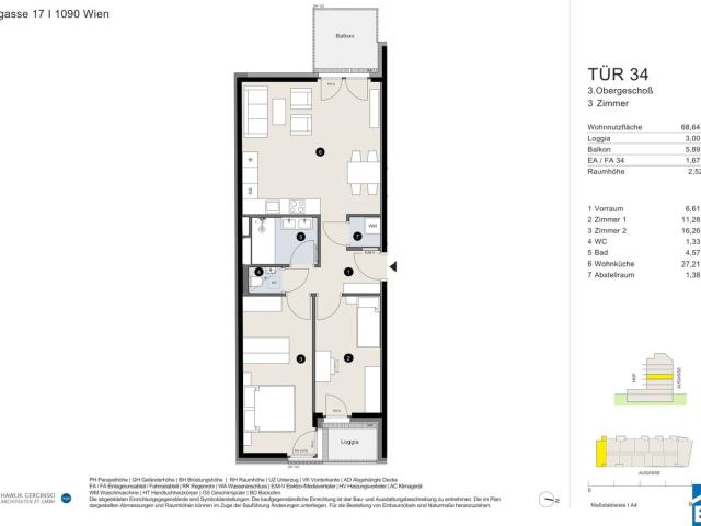 Wohnung kaufen in Seestadt, Wien