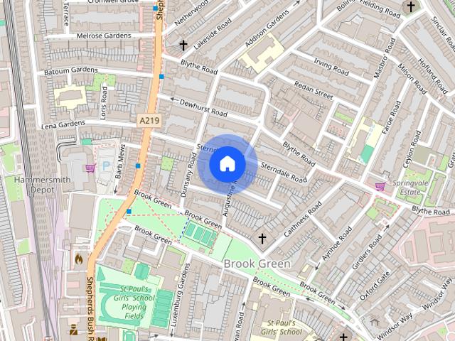 House for rent in London Borough of Hammersmith and Fulham, Greater London