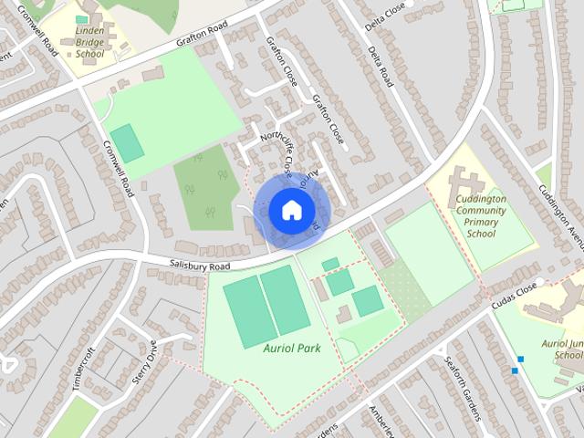 House for rent in Cuddington, Epsom and Ewell