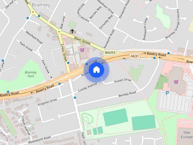 House for rent in Bramley, South Yorkshire