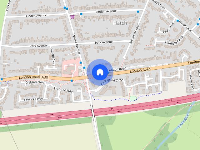 House for rent in South Ham, Priest Down