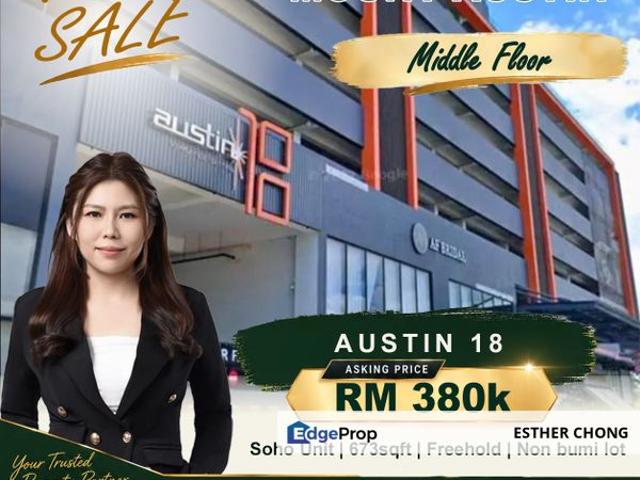 Condominium for sale in Taman Mount Austin Perdana, Johor Bahru