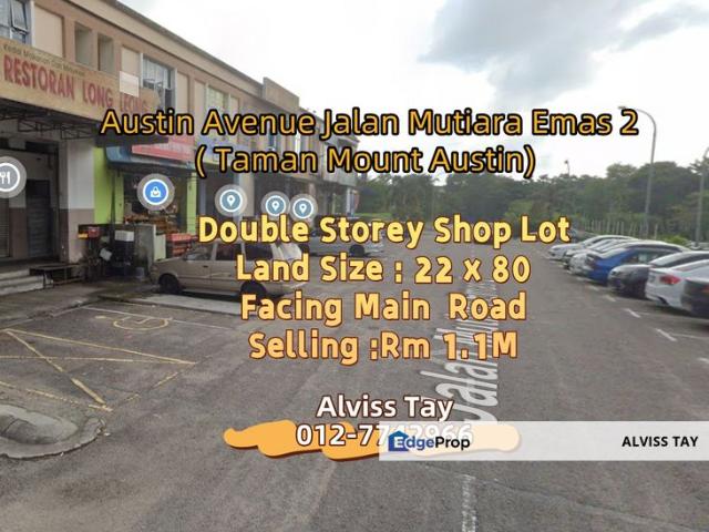 Shop for sale in Johore Bahru, Johor