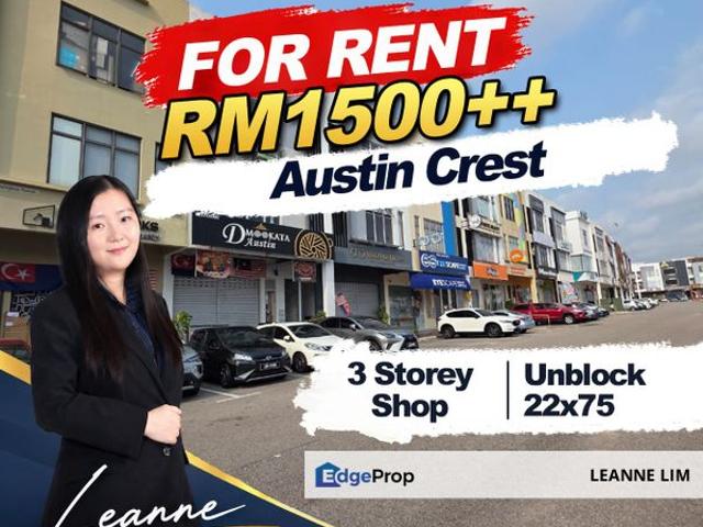 Shop for rent in Johor Bahru