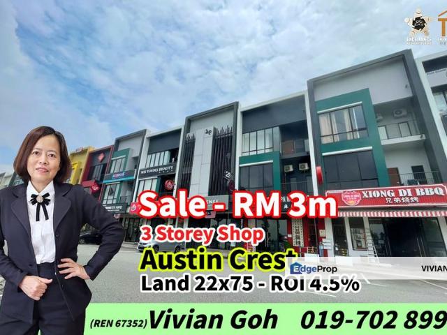 Shop for sale in Johore Bahru, Johor