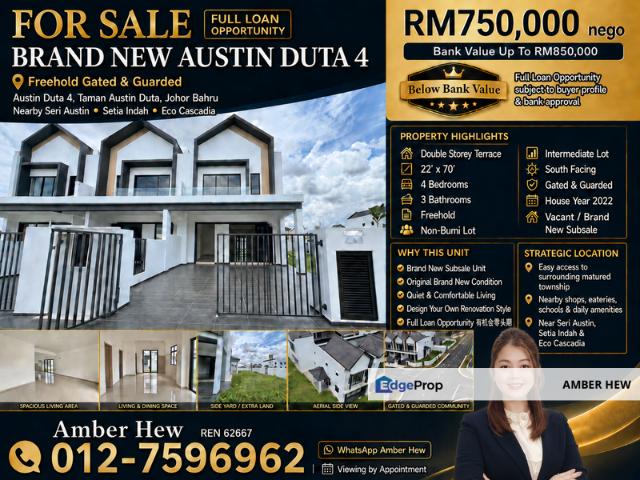 House for sale in Johor