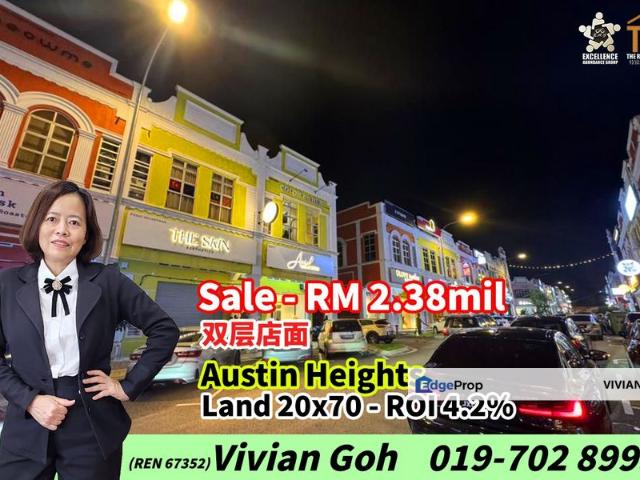 Shop for sale in Tebrau, Johor Bahru