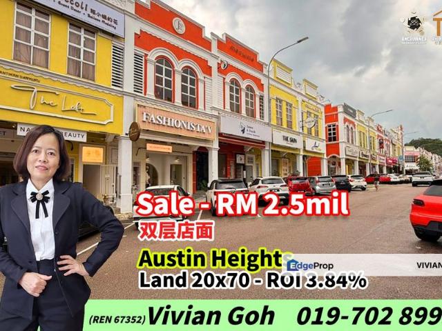 Shop for sale in Tebrau, Johor Bahru