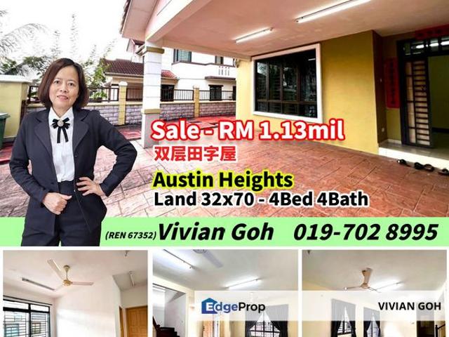 House for sale in Tebrau, Johor Bahru