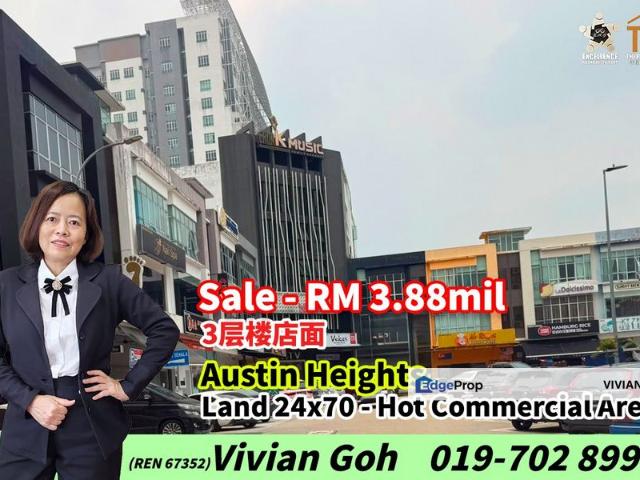 Shop for sale in Tebrau, Johor Bahru