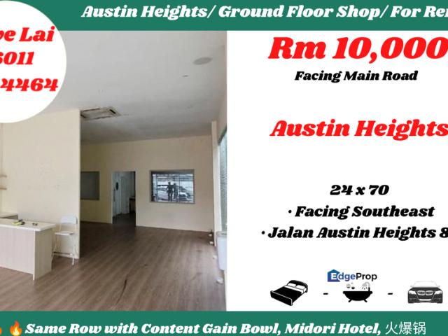 Shop for rent in Tebrau, Johor