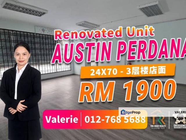 Shop for rent in Tebrau, Johor Bahru
