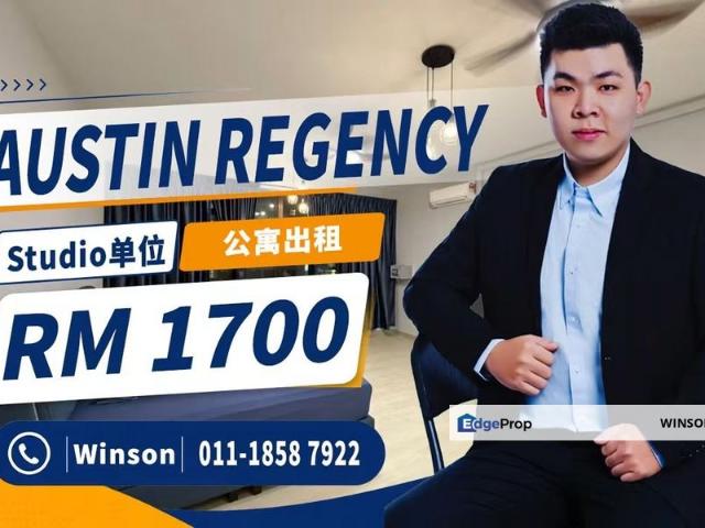 Condominium for rent in Taman Mount Austin Perdana, Johor Bahru