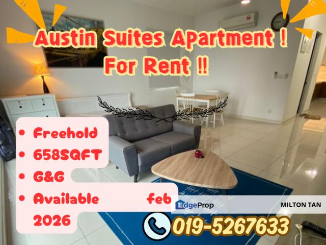 Condominium for rent in Johore Bahru, Johor