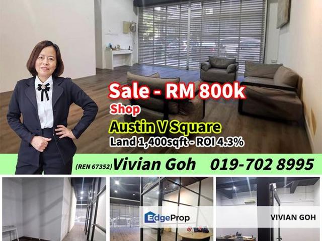 Shop for sale in Tebrau, Johor
